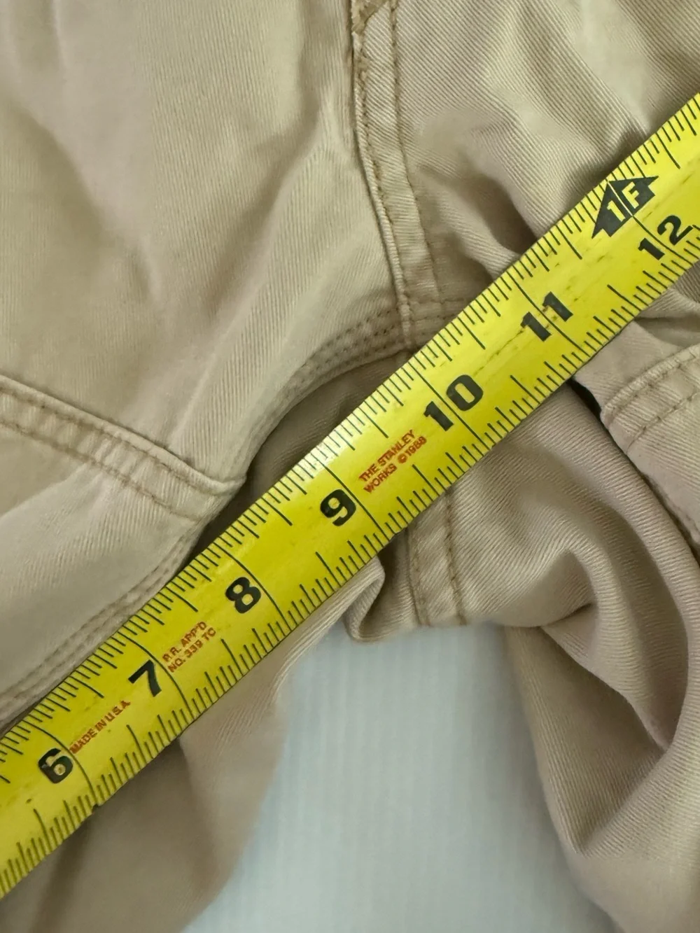 Polo Ralph Lauren Cargo Shorts Men 36 Khaki Cotton Utility Military 10”